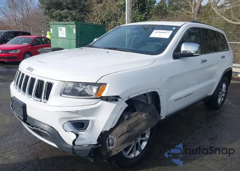 2015 Jeep Grand Cherokee Limited z USA, uszkodzony, nr VIN 1C4RJFBG4FC604482